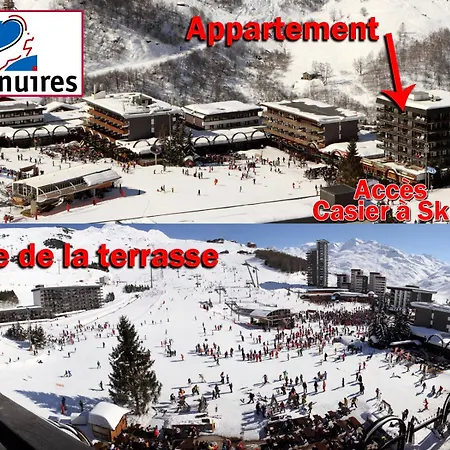 Apartment Les Menuires La Croisette Appt 6 Pers Coeur De Station