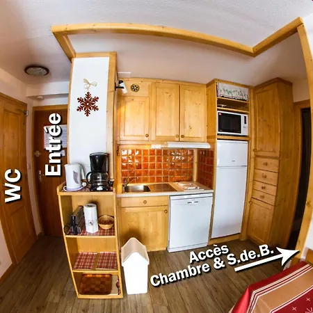 Les Menuires La Croisette Appt 6 Pers Coeur De Station Apartment